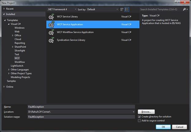 WCF Service Application
